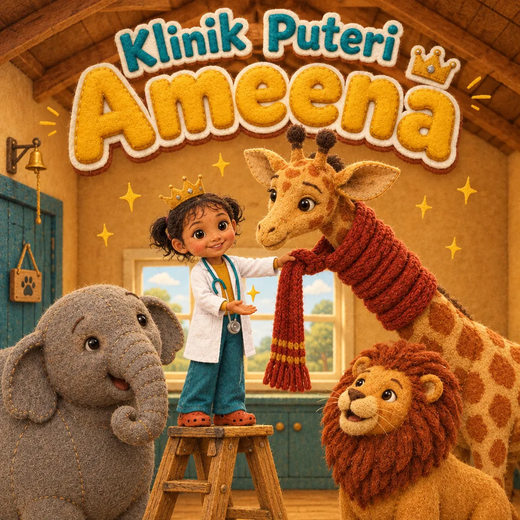 Kulit buku Klinik Puteri Ameena