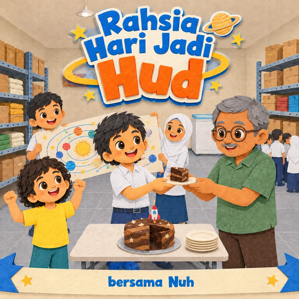 Kulit buku Rahsia Hari Jadi Hud